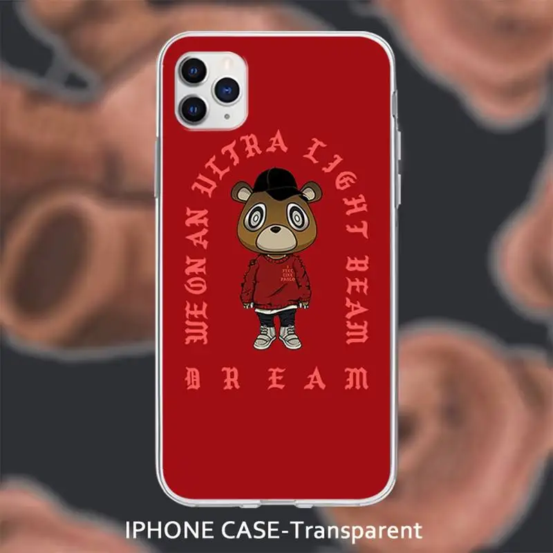 Kanye West Graduation Bear TPU + PC soft case cover for iphone se 2020 6 6s 7 8 plus x xs max xr 11 12 pro max funda
Kanye West Graduation Bear TPU + PC soft case cover for iphone se 2020 6 6s 7 8 plus x xs max xr 11 12 pro max funda