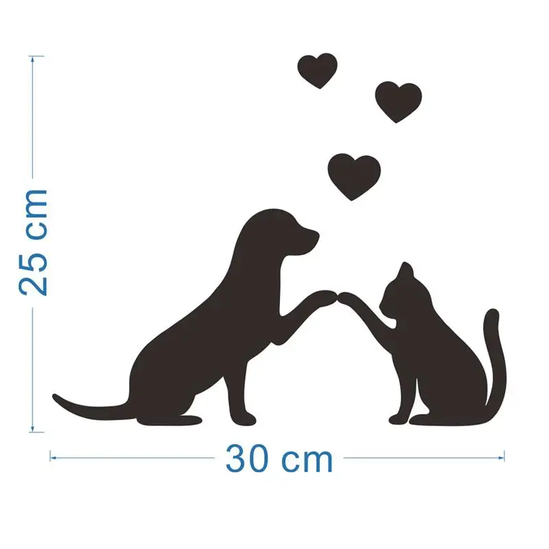 Mirror Wall Stickers DIY Cat Dog Love Heart Waterproof Acrylic Wall Ceiling Decals Bedroom Room Children's Room Wall Decoration
Mirror Wall Stickers DIY Cat Dog Love Heart Waterproof Acrylic Wall Ceiling Decals Bedroom Room Children's Room Wall Decoration