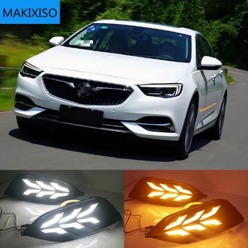 Дневные ходовые светильник со светодиодным сигналом поворота для Buick Regal 2017-2019, 1 комплект
Дневные ходовые светильник со светодиодным сигналом поворота для Buick Regal 2017-2019, 1 комплект