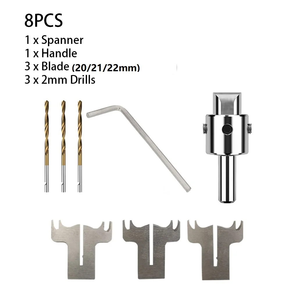 8PCS Woodworking Ring Milling Cutter Kit Ring Drill Bit Multifunction Wooden Thick Ring Maker High Speed Steel Wood Tool
8PCS Woodworking Ring Milling Cutter Kit Ring Drill Bit Multifunction Wooden Thick Ring Maker High Speed Steel Wood Tool