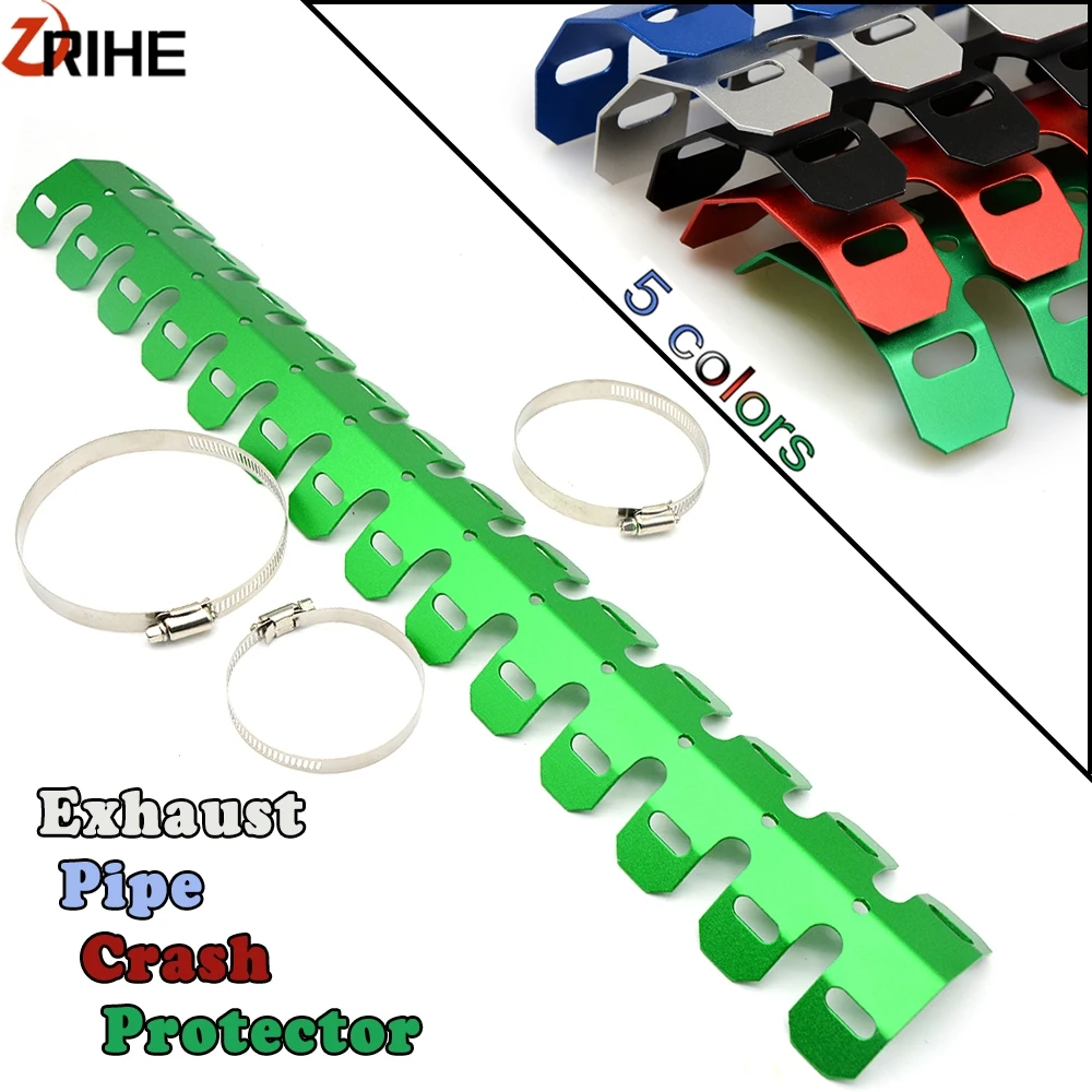 Motocross Exhaust Muffler Pipe Leg Protector Dirt bike Heat Shield Covers FOR Kawasaki KX 125 250 65 85 100 250F KX450F KFX450R
Motocross Exhaust Muffler Pipe Leg Protector Dirt bike Heat Shield Covers FOR Kawasaki KX 125 250 65 85 100 250F KX450F KFX450R