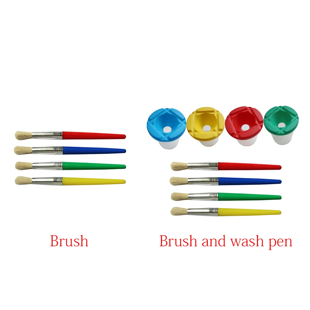 Portable Oil Painting Artist Painting Practice Colorful Paint Brush For Beginner Kids Plastic Handle Art Supplies Home Or School
Portable Oil Painting Artist Painting Practice Colorful Paint Brush For Beginner Kids Plastic Handle Art Supplies Home Or School