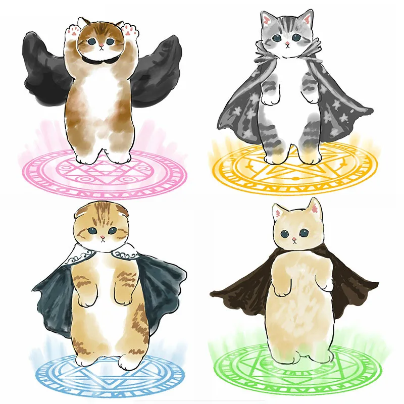 Creative A Cool Kitten In A Cloak Standing on The Magic Circle Decal Vinyl PVC Car Auto Accessories Laptop Sticker
Creative A Cool Kitten In A Cloak Standing on The Magic Circle Decal Vinyl PVC Car Auto Accessories Laptop Sticker
