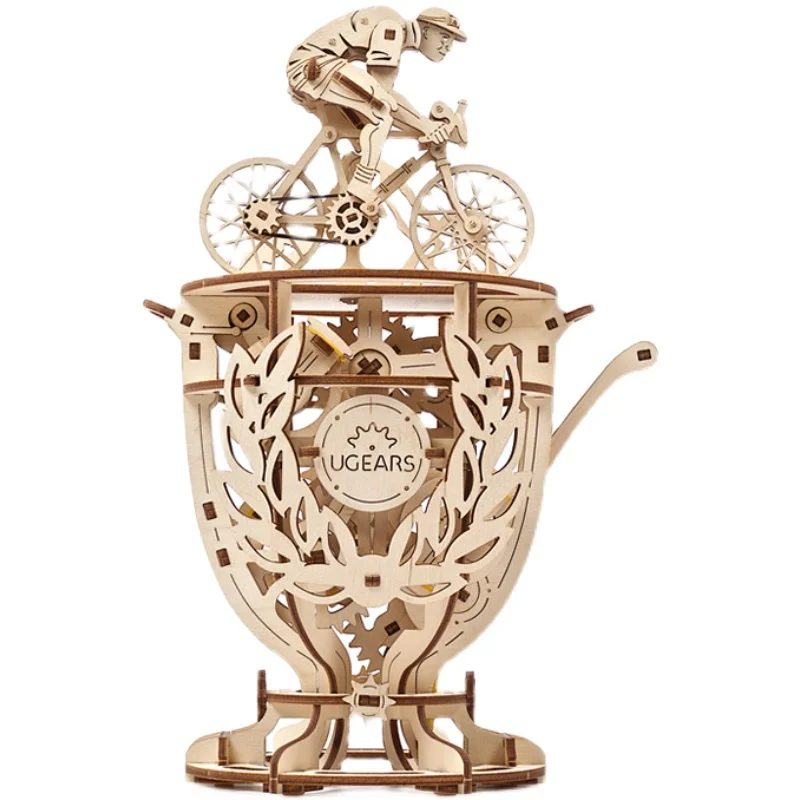 Ukrainian UGEARS wooden mechanical drive assembles adult three-dimensional model with difficult jigsaw puzzle automatic rider
Ukrainian UGEARS wooden mechanical drive assembles adult three-dimensional model with difficult jigsaw puzzle automatic rider