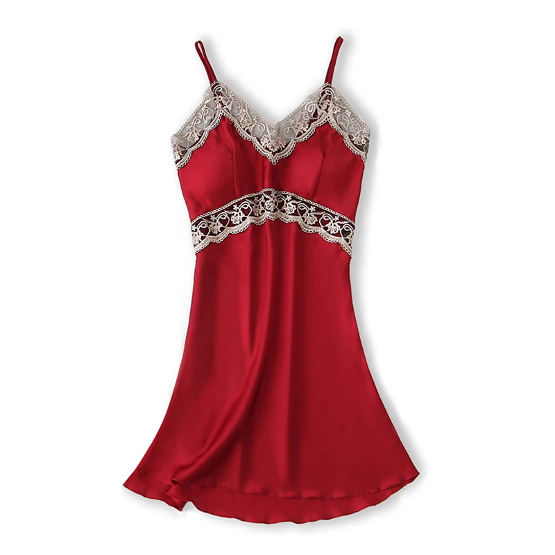 Women's Dress Nightgown Lady Sexy Nightdress Women Nighties Sleeveless Female Sleepwear Silk Nightwear Summer
Women's Dress Nightgown Lady Sexy Nightdress Women Nighties Sleeveless Female Sleepwear Silk Nightwear Summer