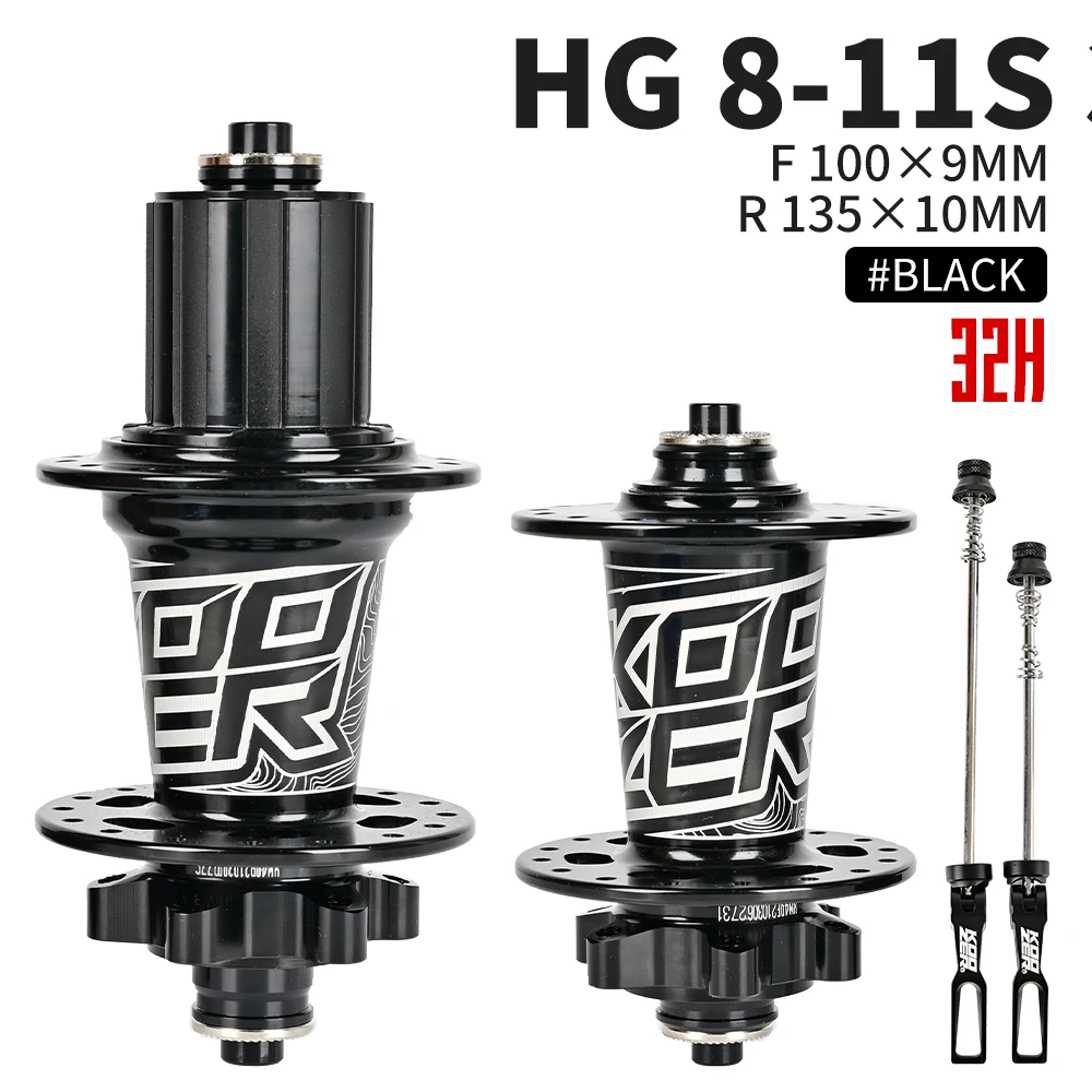 Koozer XM490 Hubs 4 Bearing MTB Mountain Bike Hub Rear 10*135mm QR 100*15 12*142mm Thru 28 32 36 Holes Disc Brake Bicycle Hub
Koozer XM490 Hubs 4 Bearing MTB Mountain Bike Hub Rear 10*135mm QR 100*15 12*142mm Thru 28 32 36 Holes Disc Brake Bicycle Hub