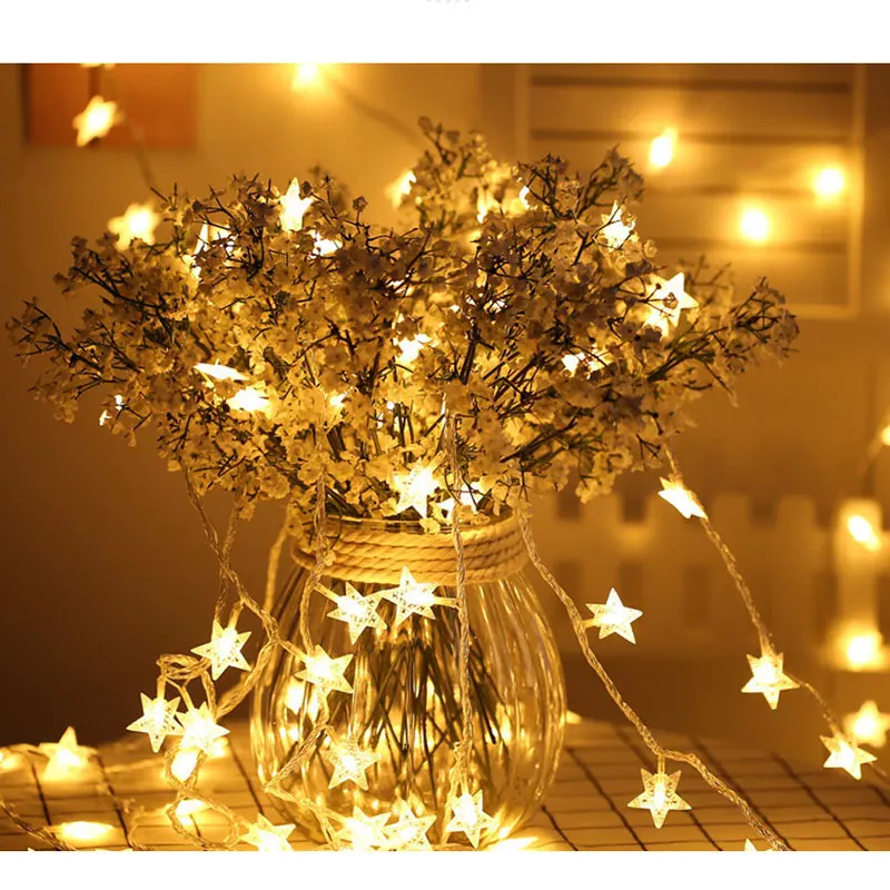 5 meter 50LED stern String Licht Lampe wasserdicht Mit Batterie Box USB Garten Party Decor Lampe home party Fee Draht warm wei
5 meter 50LED stern String Licht Lampe wasserdicht Mit Batterie Box USB Garten Party Decor Lampe home party Fee Draht warm wei