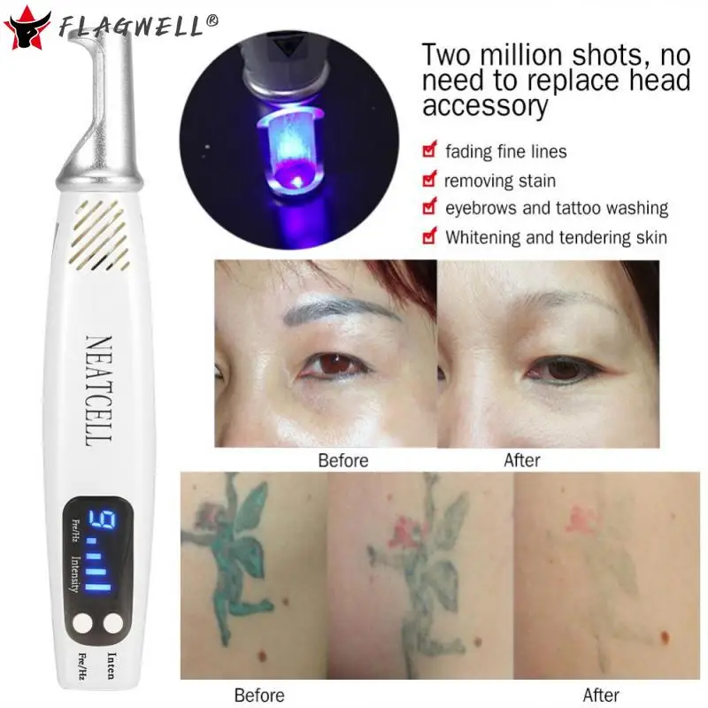 

Tattoo Removal Laser Pen Freckle Acne Mole Dark Spot Pigment Tattoo Removal Beauty Machine Tattoos Repair Picosecond Pen Machine