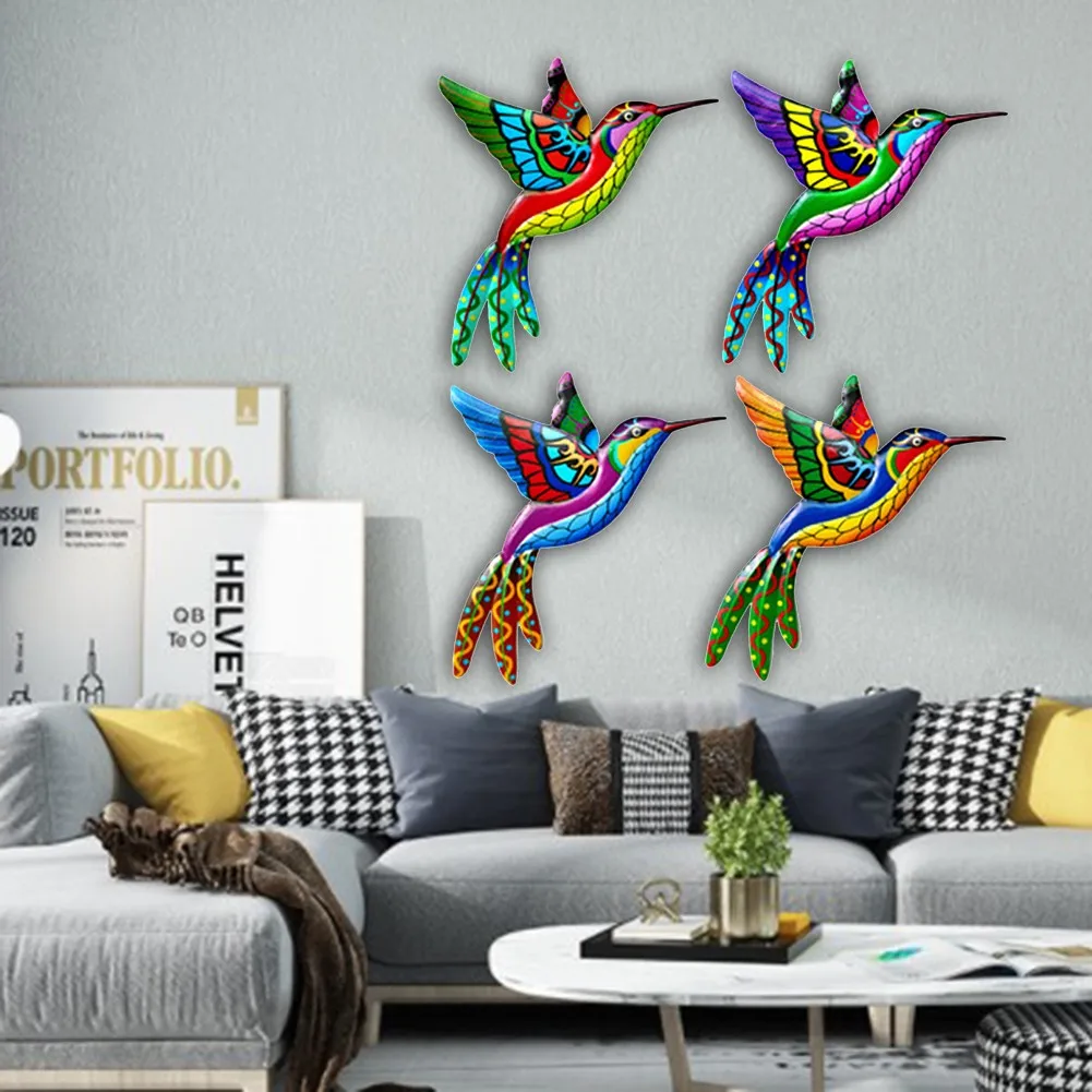 Metal Hummingbird Bird Wall Art Outdoor Hanging Ornaments Iron Crafts Sculpture Garden Home Decoration
Metal Hummingbird Bird Wall Art Outdoor Hanging Ornaments Iron Crafts Sculpture Garden Home Decoration