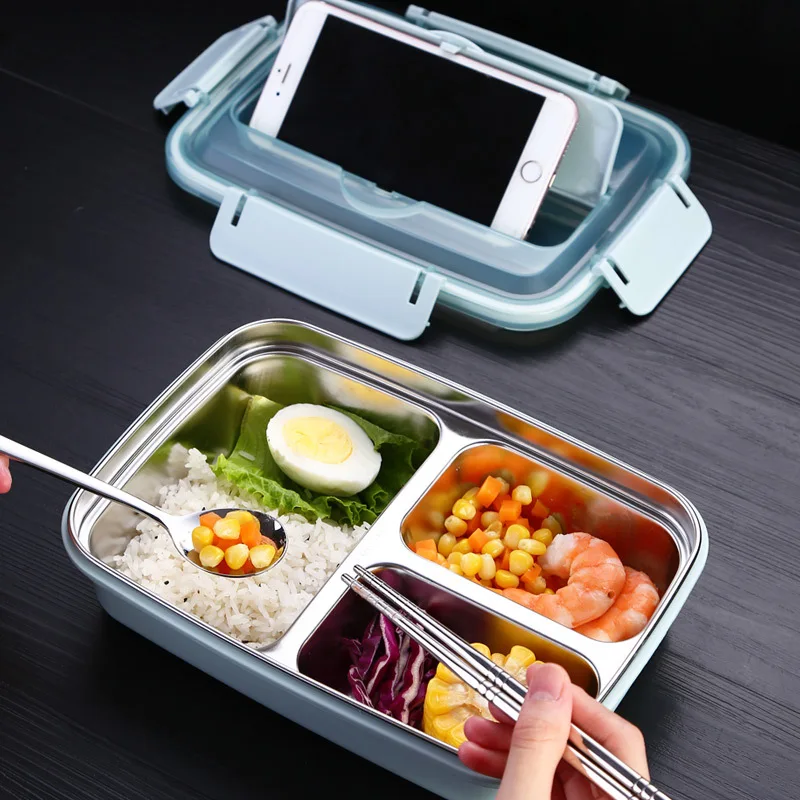 Lunch Box Stainless Steel Thermal Food Storage Container Lunch Thermo With Spoon Chopstick Kitchen Accessories Japanese Meal Box
Lunch Box Stainless Steel Thermal Food Storage Container Lunch Thermo With Spoon Chopstick Kitchen Accessories Japanese Meal Box