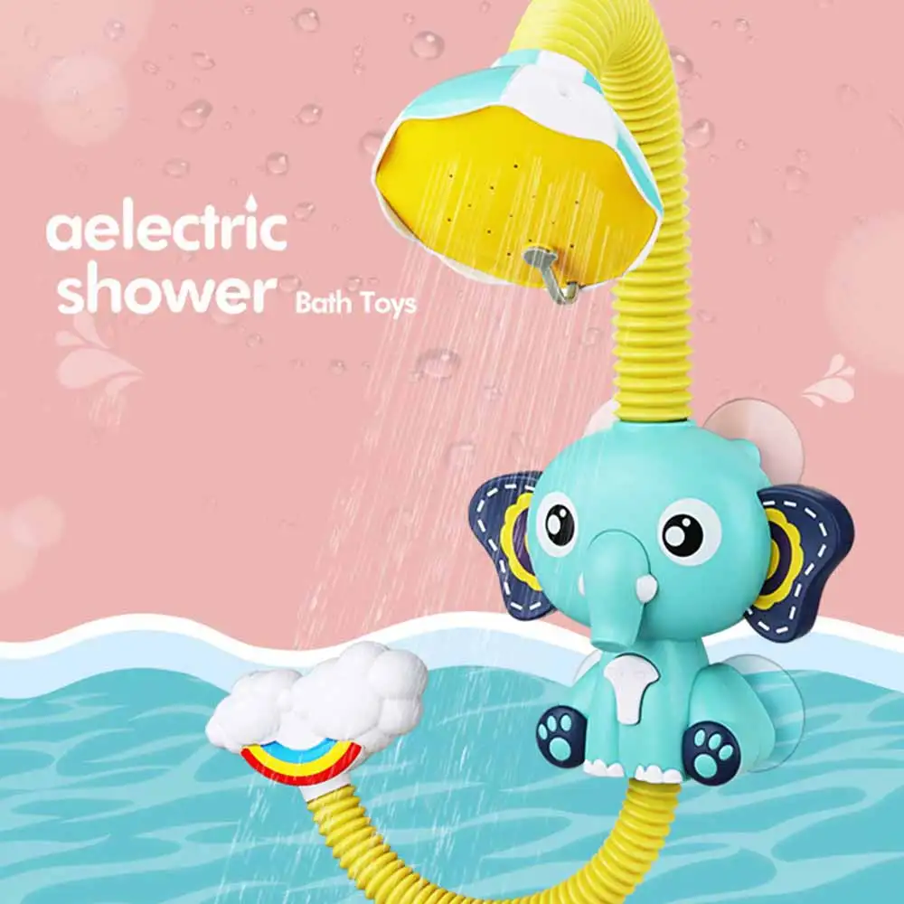 Elephant Shower Cute Elephant Sprinkler Bath Toy Electric Automatic Water Pump With Hand Shower Sprinkler For Baby Kids Birthday
Elephant Shower Cute Elephant Sprinkler Bath Toy Electric Automatic Water Pump With Hand Shower Sprinkler For Baby Kids Birthday