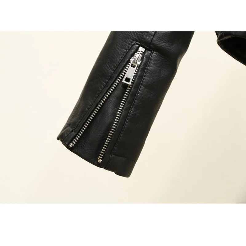 Ailegogo Autumn Women Female Rivets Letters Print Motorcycle Leather Short Women's Biker Coat Faux Leather Jacket Punk Outwear
Ailegogo Autumn Women Female Rivets Letters Print Motorcycle Leather Short Women's Biker Coat Faux Leather Jacket Punk Outwear