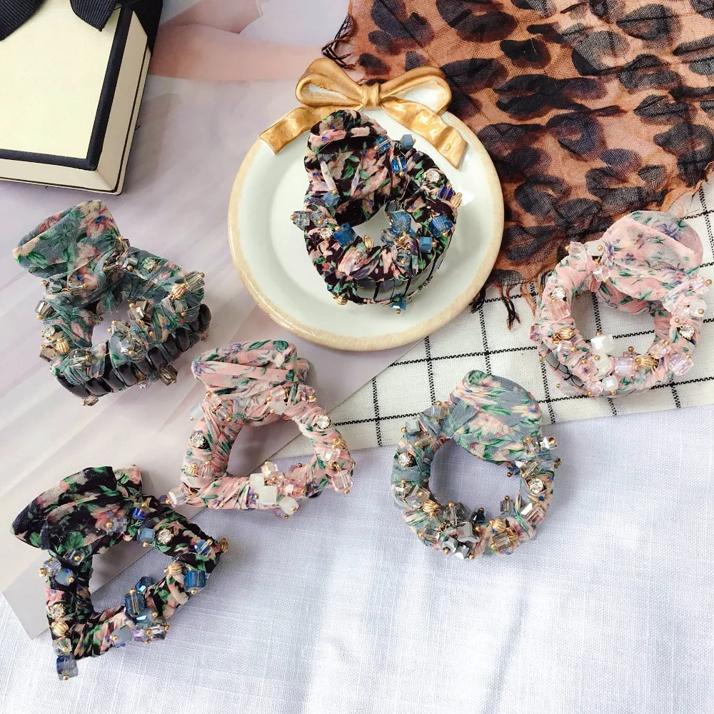 Hair Claw Clip Clamp For Women Girl Flower Floral Rhinestone Pearl Korean Handmade Fashion Head Accessories Mujer Wholesale
Hair Claw Clip Clamp For Women Girl Flower Floral Rhinestone Pearl Korean Handmade Fashion Head Accessories Mujer Wholesale