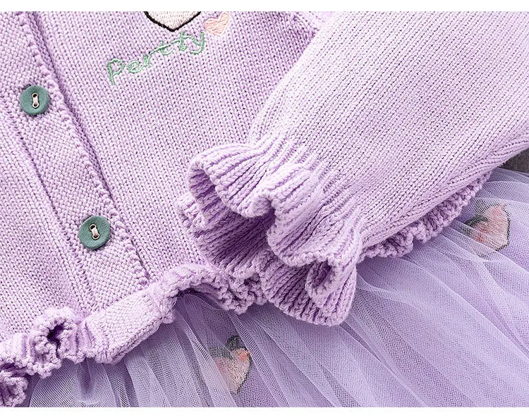 2020 Autumn Girls Knitted Sweater Dress Baby Girl Clothes Kids Dresses for Girls Long Sleeve Children Dress Vestidos Clothing
2020 Autumn Girls Knitted Sweater Dress Baby Girl Clothes Kids Dresses for Girls Long Sleeve Children Dress Vestidos Clothing
