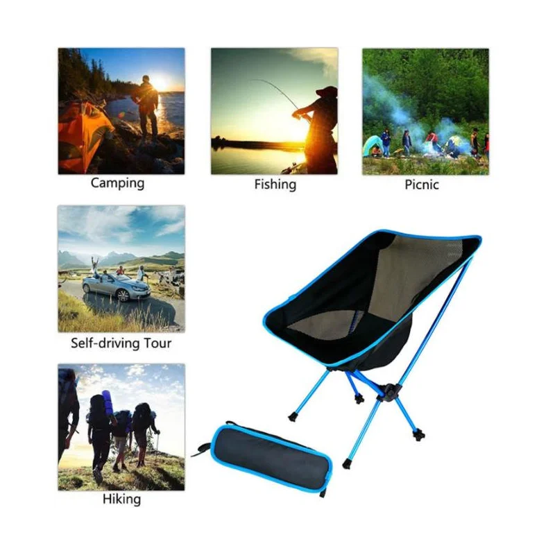 Travel Ultralight Folding Chair Superhard High Load Outdoor Camping Chair Portable Beach Hiking Picnic Seat Fishing Tools Chair
Travel Ultralight Folding Chair Superhard High Load Outdoor Camping Chair Portable Beach Hiking Picnic Seat Fishing Tools Chair