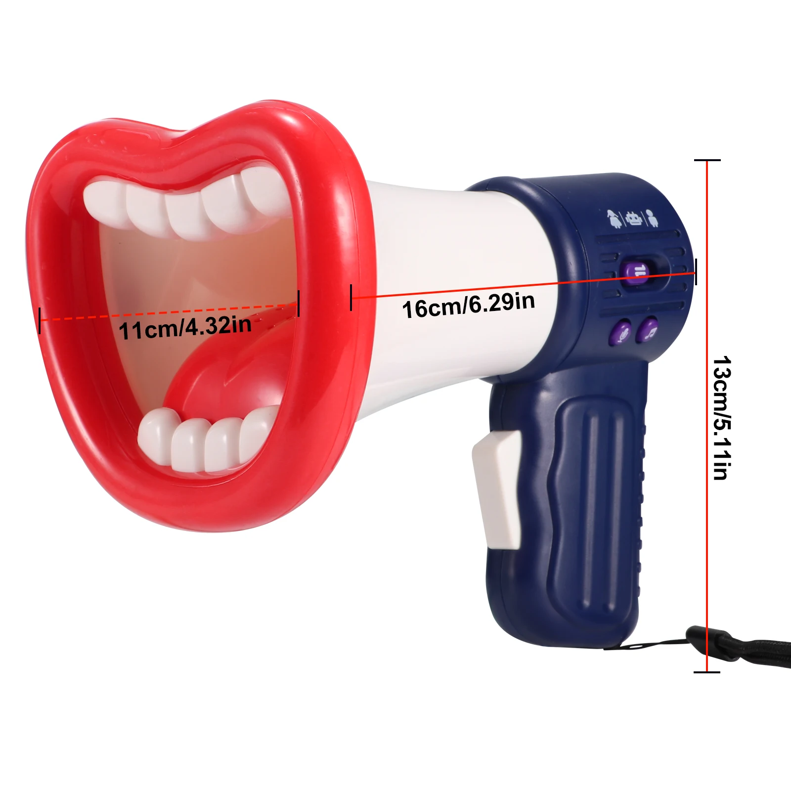 Funny Voice Changer Toys Loudspeaker Different Voices Megaphone Sound Effects Toy Kids Amplifier Education Toy Kids Party Gifts
Funny Voice Changer Toys Loudspeaker Different Voices Megaphone Sound Effects Toy Kids Amplifier Education Toy Kids Party Gifts