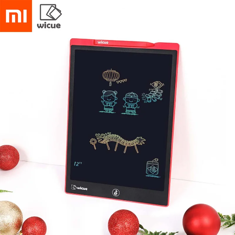 ЖК доска для рукописного ввода Xiaomi Wicue детей 12 дюймовый цветной планшет письма