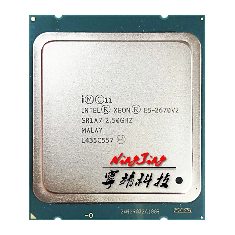 Процессор Intel Xeon E5 2670v2 2670 v2 2 5 ГГц десятиядерный двадцать потоков процессор 25 Мб 115