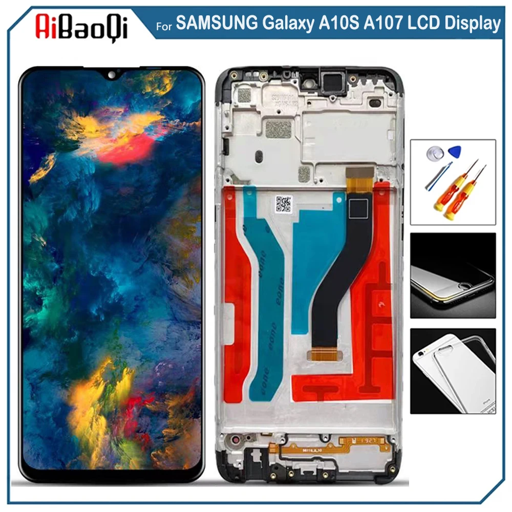 ЖК-дисплей с сенсорным дигитайзером в сборе для Samsung Galaxy A10S, A107, DS, A107F, A107FD, A107M с рамкой
ЖК-дисплей с сенсорным дигитайзером в сборе для Samsung Galaxy A10S, A107, DS, A107F, A107FD, A107M с рамкой