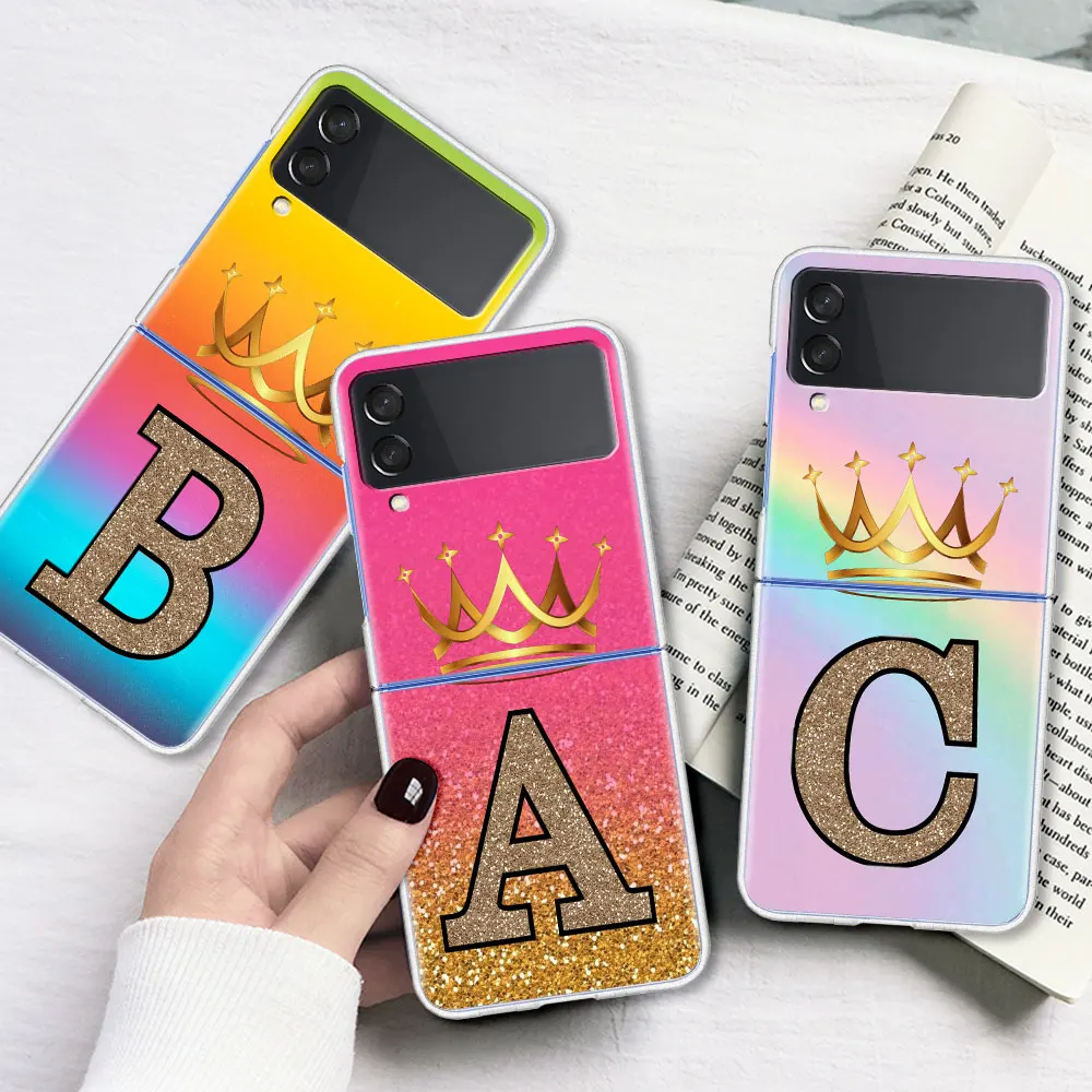 Clear Phoone Case for Samsung Z Flip3 5G Hard Cover For Galaxy Z Flip3 PC Phone Capa for Z Flip 3 Letter
Clear Phoone Case for Samsung Z Flip3 5G Hard Cover For Galaxy Z Flip3 PC Phone Capa for Z Flip 3 Letter