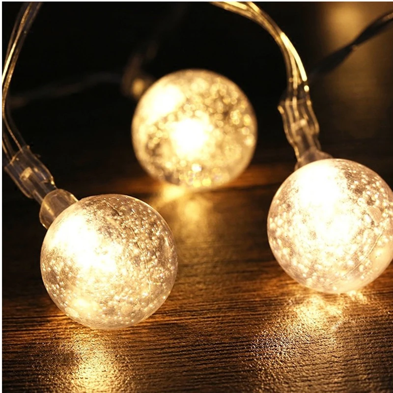 Led String Lights Fairy Gypsophila Bubble Bal Lamp Vakantie Verlichting Guirlande Batterij Usb Indoor Voor Kerst Bruiloft Decor
Led String Lights Fairy Gypsophila Bubble Bal Lamp Vakantie Verlichting Guirlande Batterij Usb Indoor Voor Kerst Bruiloft Decor