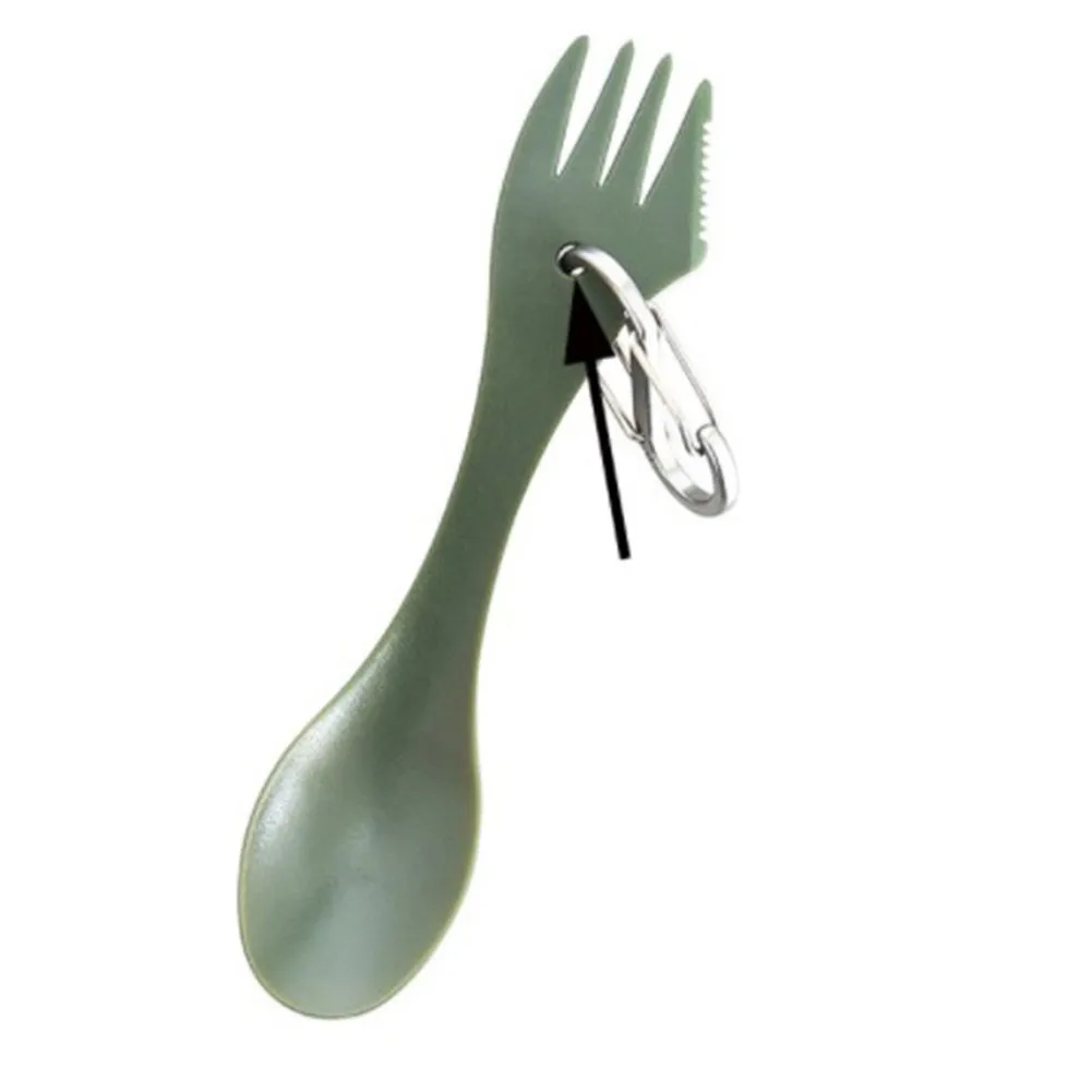 1x 3 In 1 Barbecue Spoon Fork Cutter For Outdoor Camping Hiking Picnic Utensils Spork Combo Travelling Gadget Cooking Supply
1x 3 In 1 Barbecue Spoon Fork Cutter For Outdoor Camping Hiking Picnic Utensils Spork Combo Travelling Gadget Cooking Supply
