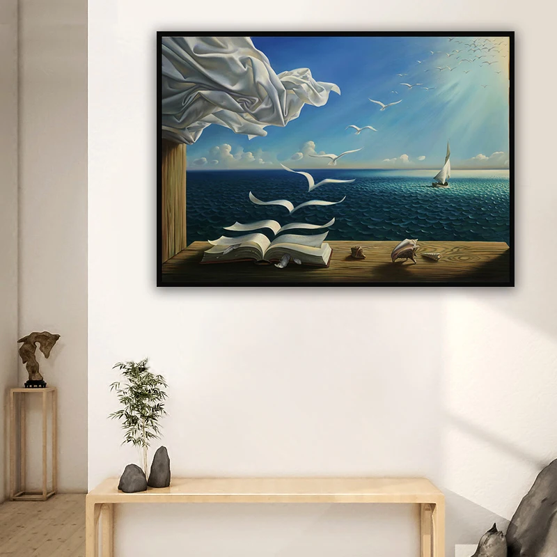 Surrealism Canvas Paintings By Salvador Dali Famous Abstract Posters and Prints Wall Art Pictures for Living Room Decoration
Surrealism Canvas Paintings By Salvador Dali Famous Abstract Posters and Prints Wall Art Pictures for Living Room Decoration