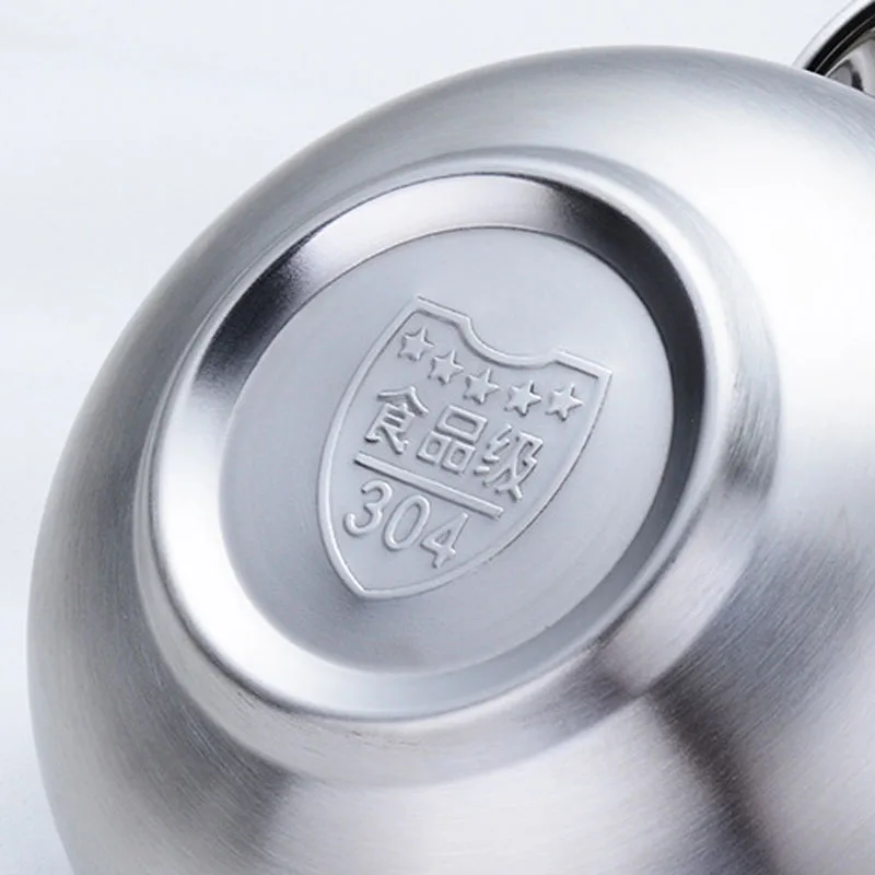 Stainless Steel Mixing Bowl For Children Double Layer Bowl Anti-scald Rice Bowls For Student