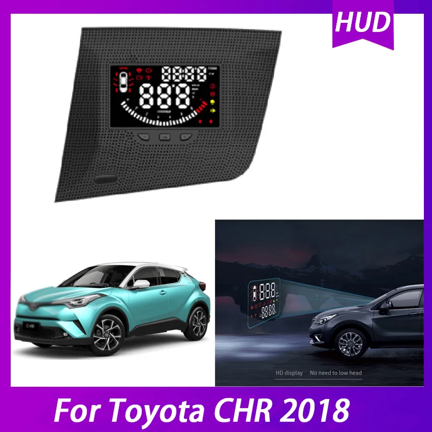 High quality OBD Car Electronic HUD Head Up Display For Toyota CHR 2018 Auto Safe Driving Speedometer Projector Windshield
High quality OBD Car Electronic HUD Head Up Display For Toyota CHR 2018 Auto Safe Driving Speedometer Projector Windshield
