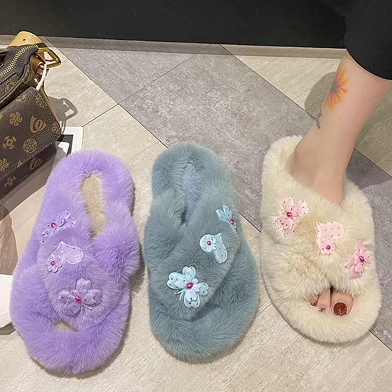Fashion Home Cotton Slippers Shoes Female Autumn Winter Indoor Furry Flip Flops Slides Flat Fur Ladies House Slippers Shoes
Fashion Home Cotton Slippers Shoes Female Autumn Winter Indoor Furry Flip Flops Slides Flat Fur Ladies House Slippers Shoes