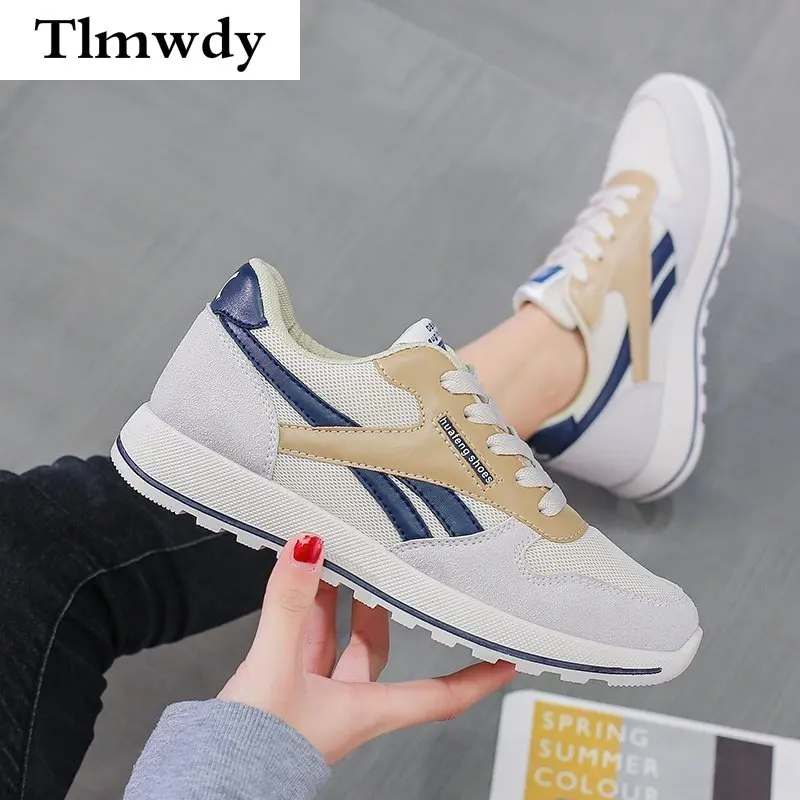 2021 Spring New Women Breathable Sneakers Fashion Lace-up Comfortable Walking Women Casual Shoes Platform Vulcanized Women Shoes 
2021 Spring New Women Breathable Sneakers Fashion Lace-up Comfortable Walking Women Casual Shoes Platform Vulcanized Women Shoes