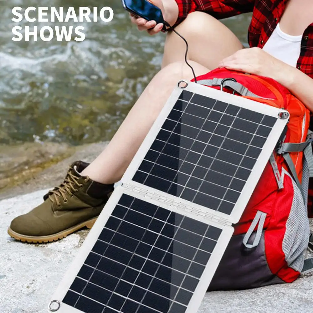 Solar Panel 60W Foldable Portable 440*190mm Reusable Home/Garden Solar Charging Equipment Environmental Solar Cells
Solar Panel 60W Foldable Portable 440*190mm Reusable Home/Garden Solar Charging Equipment Environmental Solar Cells