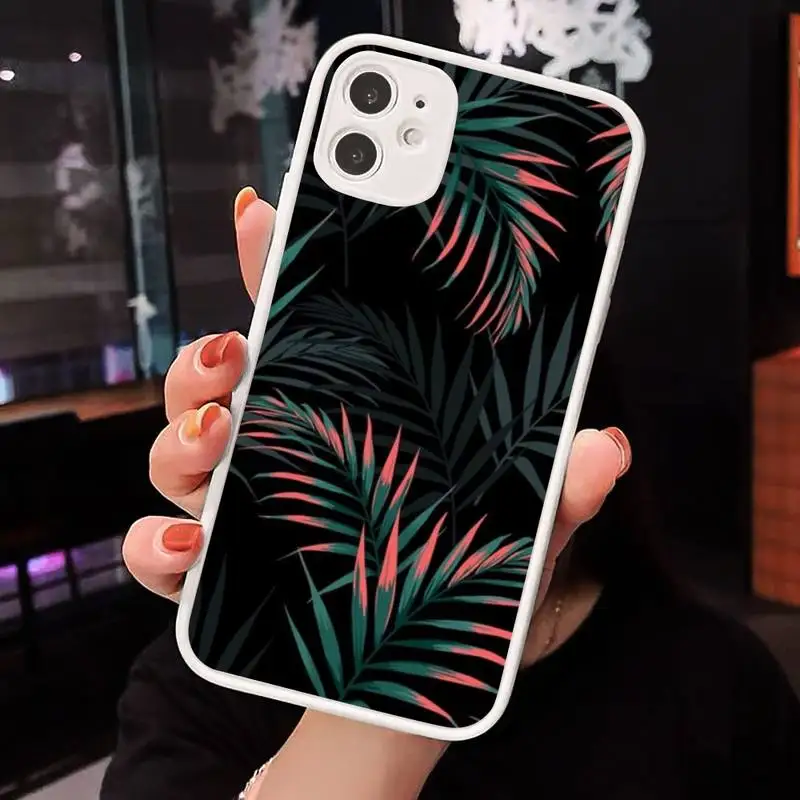 Tropical green plant banana leaf leaves Phone Case Matte Transparent for iPhone 7 8 11 12 s mini pro X XS XR MAX Plus cover
Tropical green plant banana leaf leaves Phone Case Matte Transparent for iPhone 7 8 11 12 s mini pro X XS XR MAX Plus cover