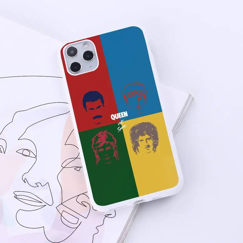 Rock singer Freddie Mercury Queen Phone Case Candy Color for iPhone 6 7 8 11 12 s mini pro X XS XR MAX Plus 
Rock singer Freddie Mercury Queen Phone Case Candy Color for iPhone 6 7 8 11 12 s mini pro X XS XR MAX Plus