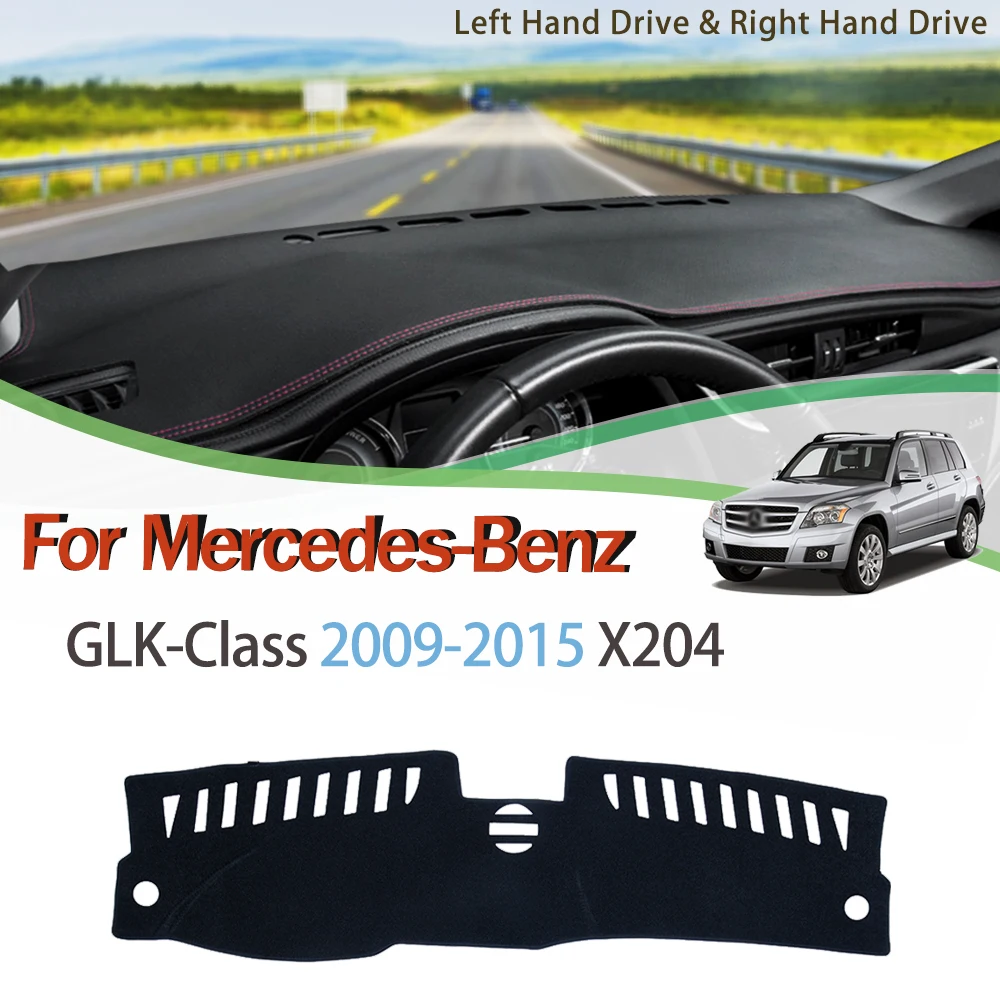 Фото Коврик для приборной панели Mercedes-Benz GLK Class 2009-2015 X204 с защитой от УФ-лучей 2012 2013 |