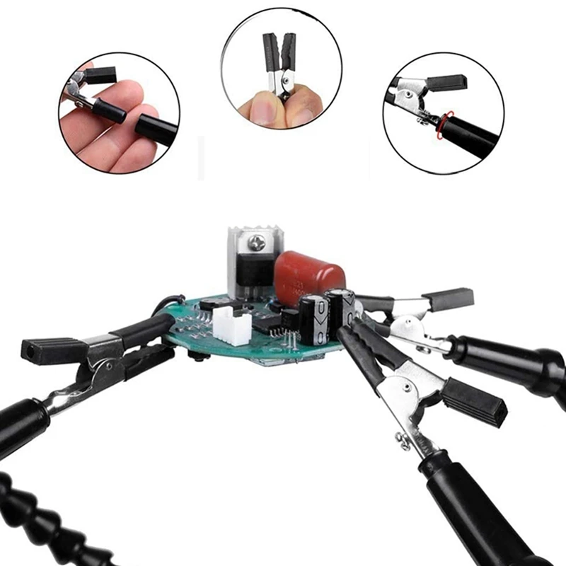 Magnifying Glass, LED Light, Cross Base, Auxiliary Welding Station, USB Interface, Multi-Function Model Repair Console
Magnifying Glass, LED Light, Cross Base, Auxiliary Welding Station, USB Interface, Multi-Function Model Repair Console