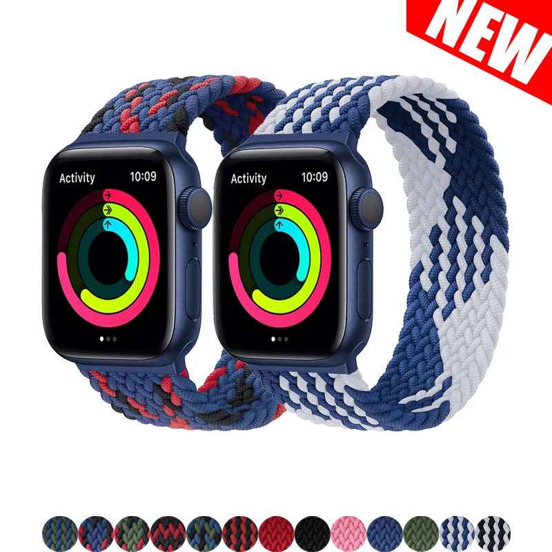 Solo Loop strap For Apple watch band 44mm 40mm iwatch band 42mm 38mm Elastic Braided nylon wristband apple watch 6/5/4/3/2/1/SE
Solo Loop strap For Apple watch band 44mm 40mm iwatch band 42mm 38mm Elastic Braided nylon wristband apple watch 6/5/4/3/2/1/SE