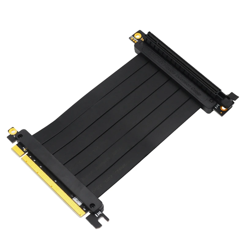 PCI Express 16X Image Card Extension Cable 20cm 90 Degree GPU Card Extension Cable with Buckle Slot
PCI Express 16X Image Card Extension Cable 20cm 90 Degree GPU Card Extension Cable with Buckle Slot