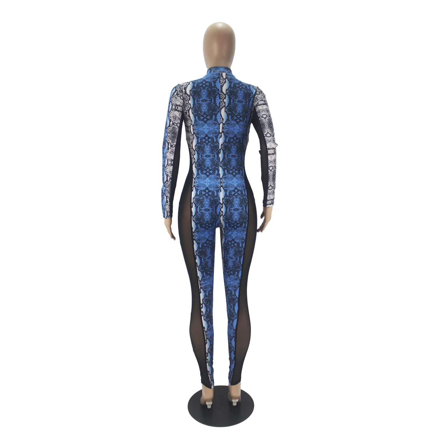 Cutubly Zipper Up Jumpsuit Sexy Club Party Jumpsuit For Women Serpentine Mesh Patchwork Long Sleeve Overall Romper 2021
Cutubly Zipper Up Jumpsuit Sexy Club Party Jumpsuit For Women Serpentine Mesh Patchwork Long Sleeve Overall Romper 2021