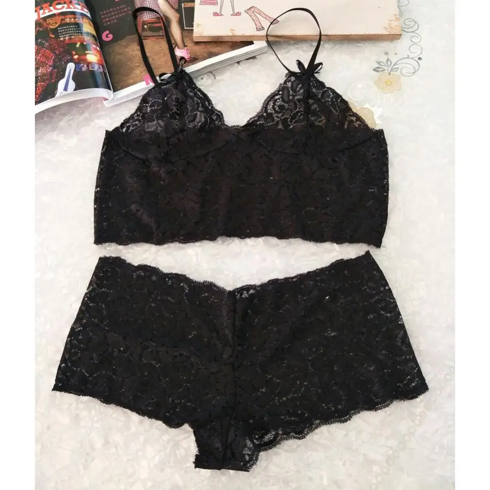 70% Hot Sell Sexy Women's Push-up Padded Nightwear Bra Set Solid High Waist Lace Underwear
70% Hot Sell Sexy Women's Push-up Padded Nightwear Bra Set Solid High Waist Lace Underwear