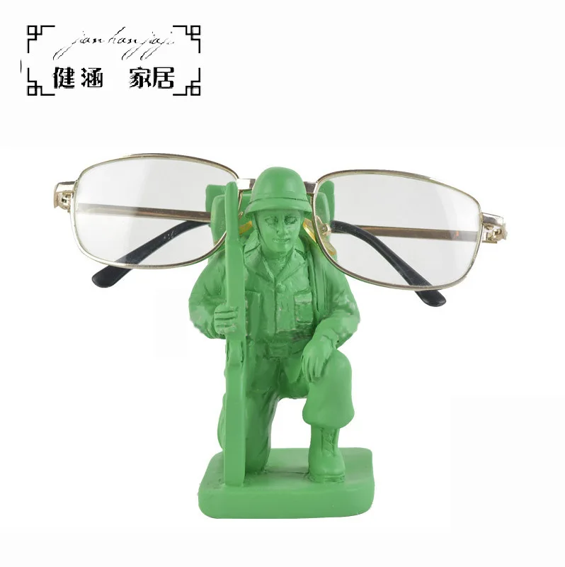 Glasses holder Military glasses holders cute glasses display stand desktop resin ornaments creative glasses frame
Glasses holder Military glasses holders cute glasses display stand desktop resin ornaments creative glasses frame