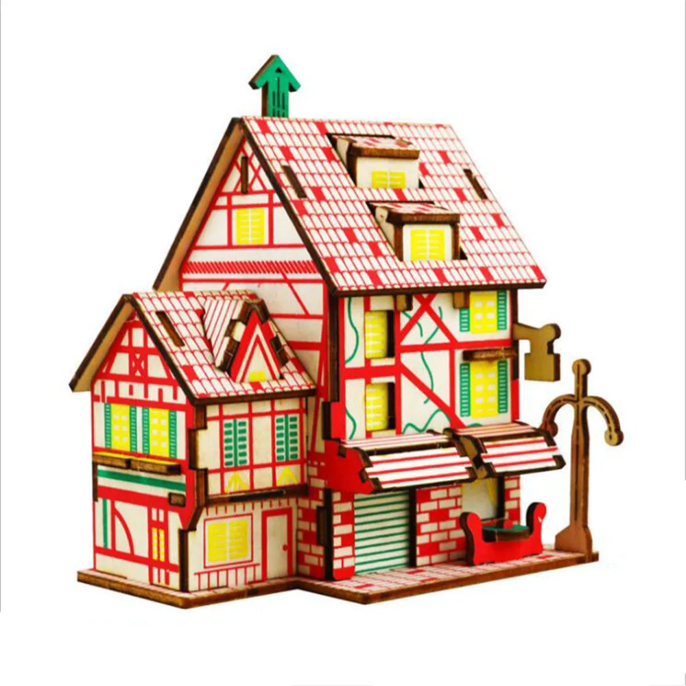 Kids Toys DIY Coffee House Simulation Model 3d Puzzle Training Child Hand Ability Jigsaw Puzzle Educational Toys Gifts Wood Toy
Kids Toys DIY Coffee House Simulation Model 3d Puzzle Training Child Hand Ability Jigsaw Puzzle Educational Toys Gifts Wood Toy