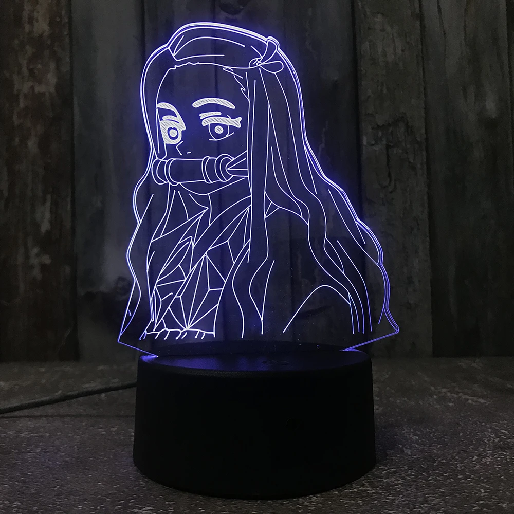 Ghost Slayer Anime Figures Shape LED 3D Acrylic Night Light Gift for Kids Birthday Home Decor
Ghost Slayer Anime Figures Shape LED 3D Acrylic Night Light Gift for Kids Birthday Home Decor