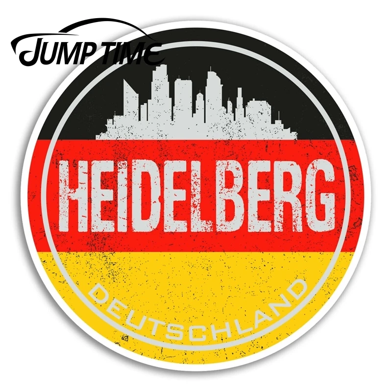 Jump Time Heidelberg Germany Vinyl Stickers Flag Sticker Laptop Luggage Decal Decor Window Bumper Waterproof
Jump Time Heidelberg Germany Vinyl Stickers Flag Sticker Laptop Luggage Decal Decor Window Bumper Waterproof