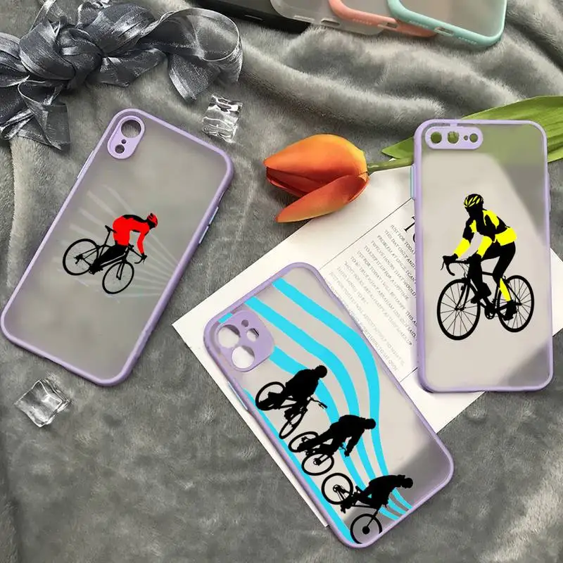 Bicycle Bike Sport Phone Case matte transparent For iphone 7 8 11 12 13 plus mini x xs xr pro max cover
Bicycle Bike Sport Phone Case matte transparent For iphone 7 8 11 12 13 plus mini x xs xr pro max cover