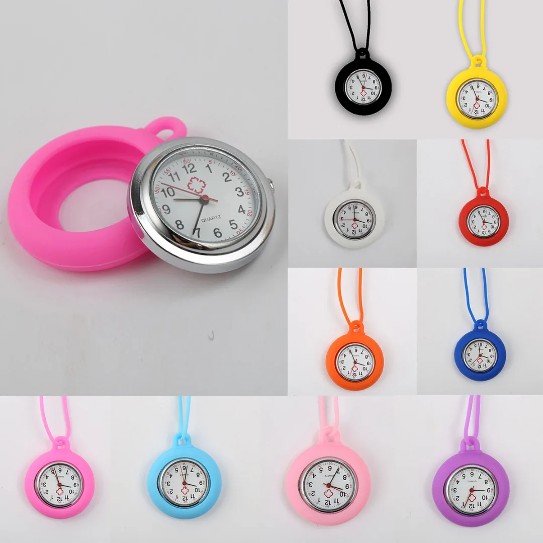 Nurse Watch Silicone Hanging Strap Doctor medical Arabic Numeral Dial Quartz Watch Clock Portable Candy Color Pendant Watch
Nurse Watch Silicone Hanging Strap Doctor medical Arabic Numeral Dial Quartz Watch Clock Portable Candy Color Pendant Watch