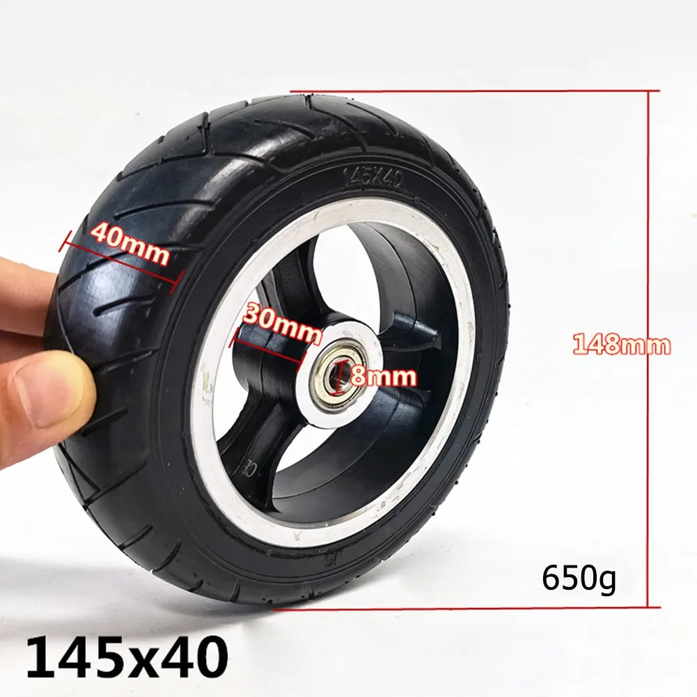 6 Inch Solid Wheel Electric Scooter 145X40 Solid Tire Wheel Hub 6X2 Non-inflated Anti-puncture Rubber Tyre Hoverboard Accessory
6 Inch Solid Wheel Electric Scooter 145X40 Solid Tire Wheel Hub 6X2 Non-inflated Anti-puncture Rubber Tyre Hoverboard Accessory