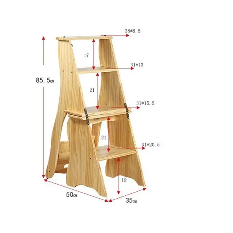 Складной кухонный стул Эскалера складной эскалон из эскалли деревянная лестница