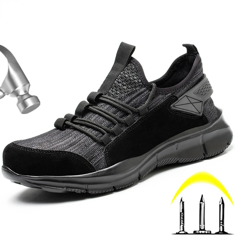Work Safety Shoes Anti-Smashing Steel Toe Puncture Proof Construction Lightweight Breathable Sneakers Boots Men Women Air Light
Work Safety Shoes Anti-Smashing Steel Toe Puncture Proof Construction Lightweight Breathable Sneakers Boots Men Women Air Light