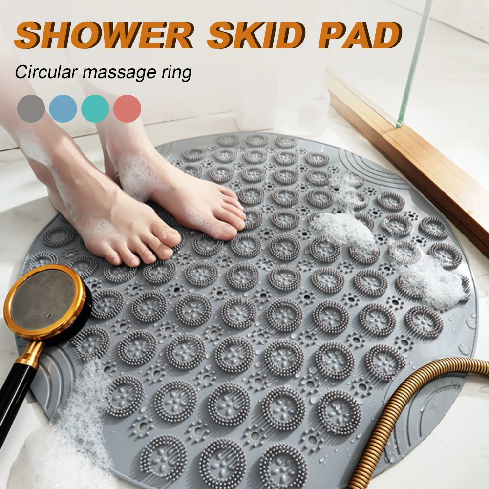 55cm Non-slip Round Bathroom Mat Safety Shower Bath Mat Plastic Massage Pad Bathroom Carpet Floor Drainage Suction cup Bath Mat
55cm Non-slip Round Bathroom Mat Safety Shower Bath Mat Plastic Massage Pad Bathroom Carpet Floor Drainage Suction cup Bath Mat